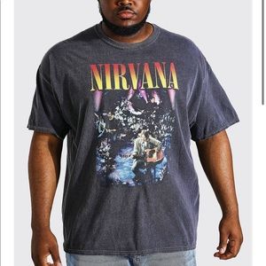Acid Wash Nirvana License T-shirt